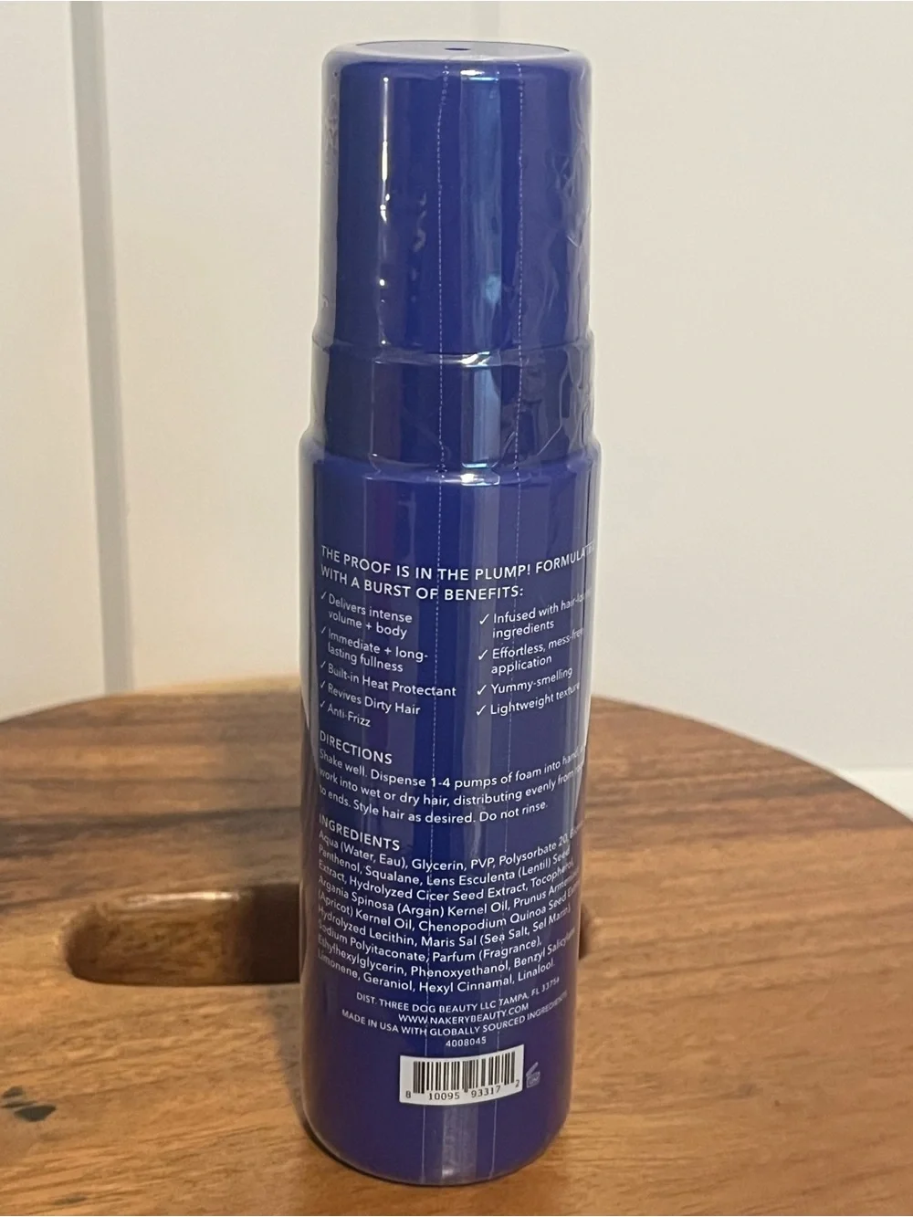 Nakery Beauty Bombshell Burst Hair Styling Foam